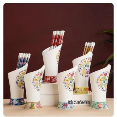 ỐNG SỨ ĐỰNG ĐŨA THÌA CAO CẤP